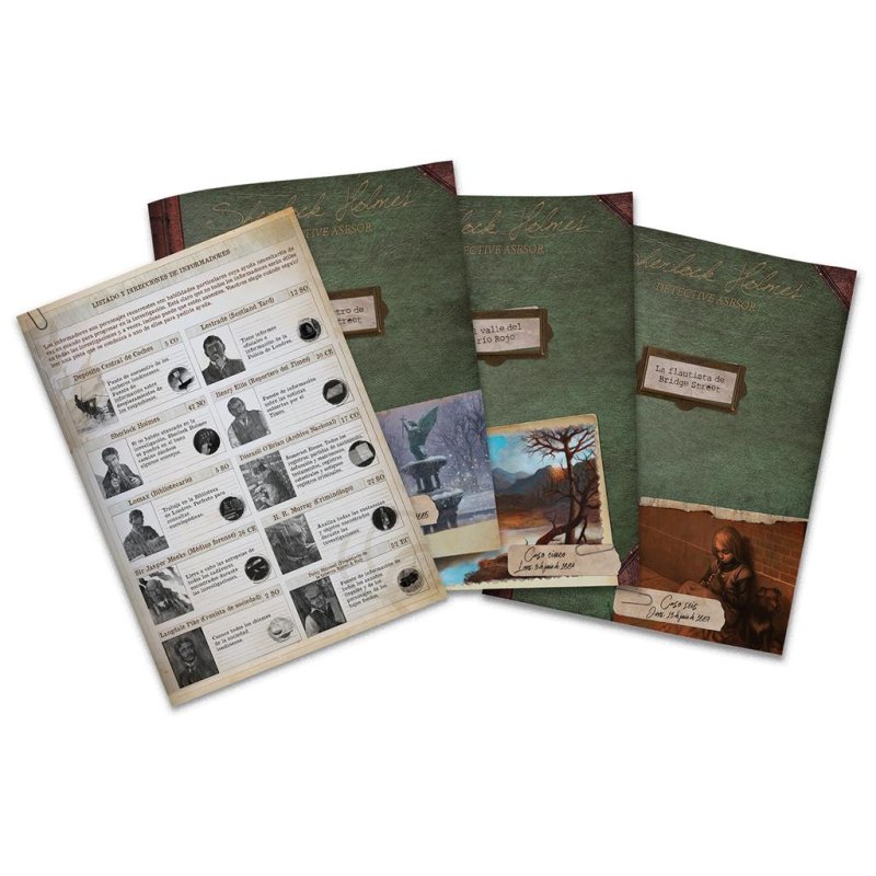 Asmodee Sherlock Holmes Consulting Detective Jeu de société Les Irréguliers