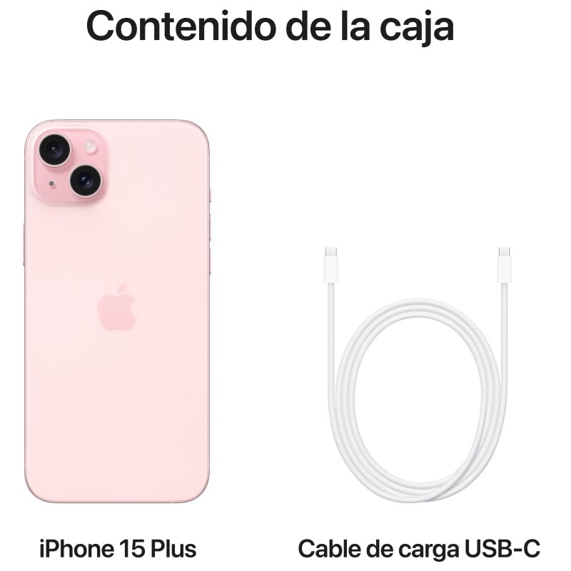 Apple iPhone 15 Plus 256GB Rosa | PcComponentes.it
