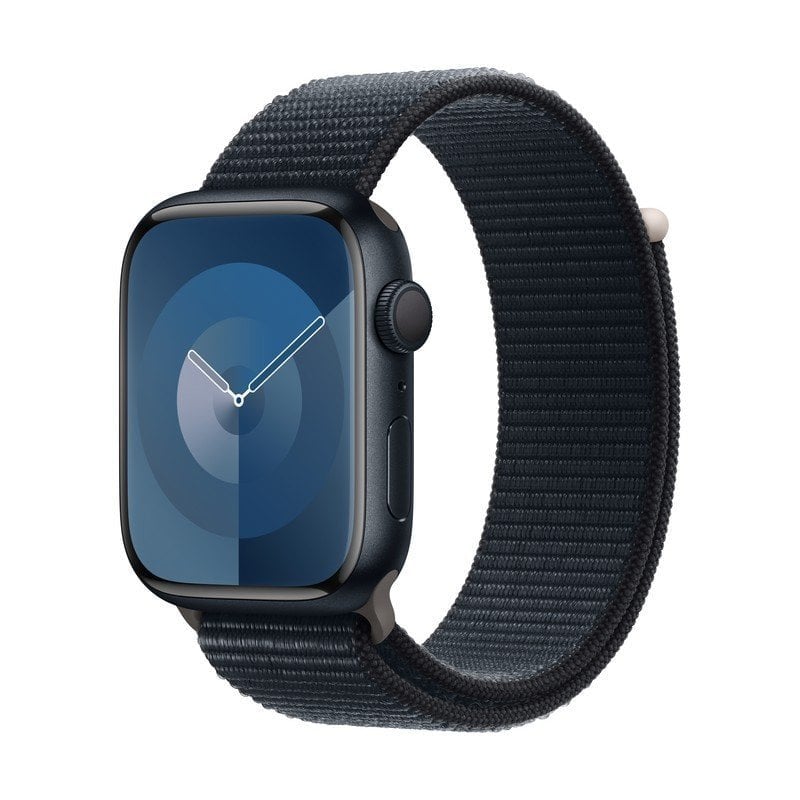 Apple Watch Series 9 GPS + Cellular Cassa 41mm in Alluminio Mezzanotte con Cinturino Sport Loop Mezzanotte