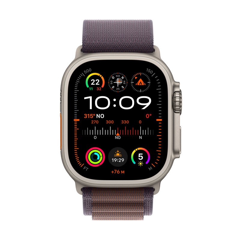 Apple Watch Ultra GPS + Cellular - Caixa de titânio 49 mm