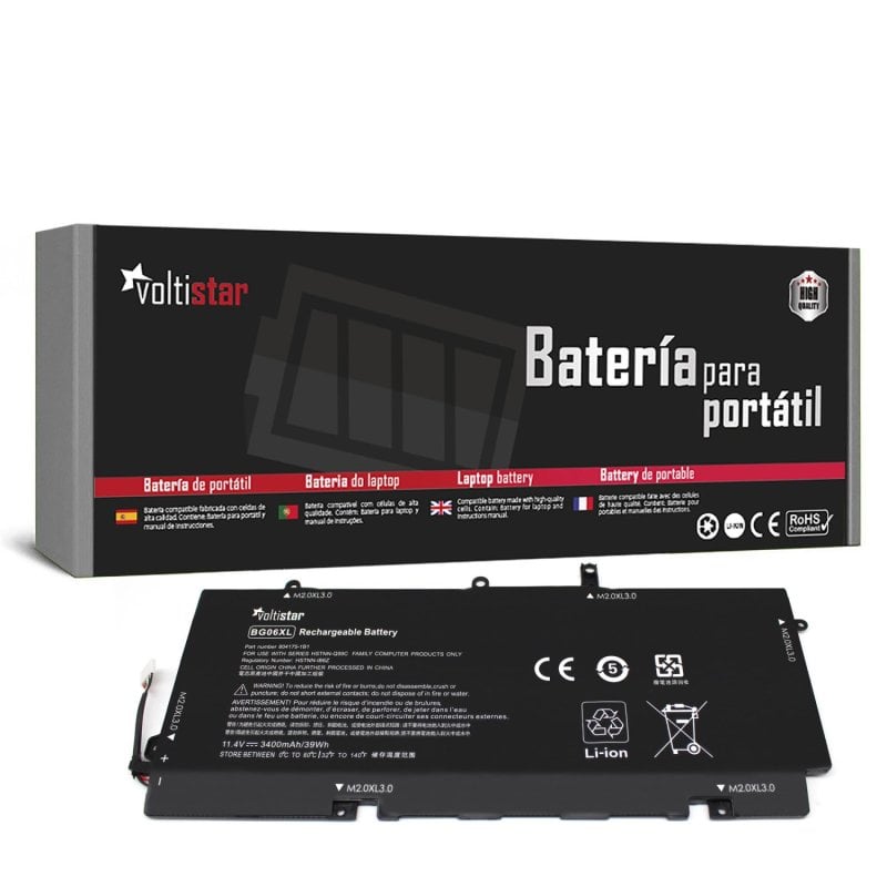 Image of Batteria per laptop per HP Elitebook Folio 1040 G3 Bg06xl 804175-181 804175-1b1 Hstnn-ib6z