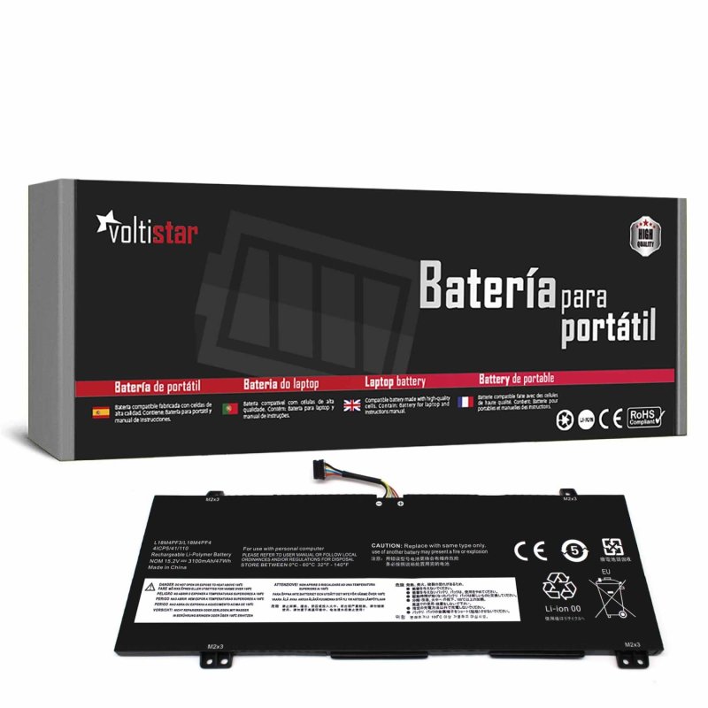 Image of Batteria del portatile Lenovo Ideapad C340-14ai L18c4pf3 L18m4pf3 L18m4pf4 L18c4pf4