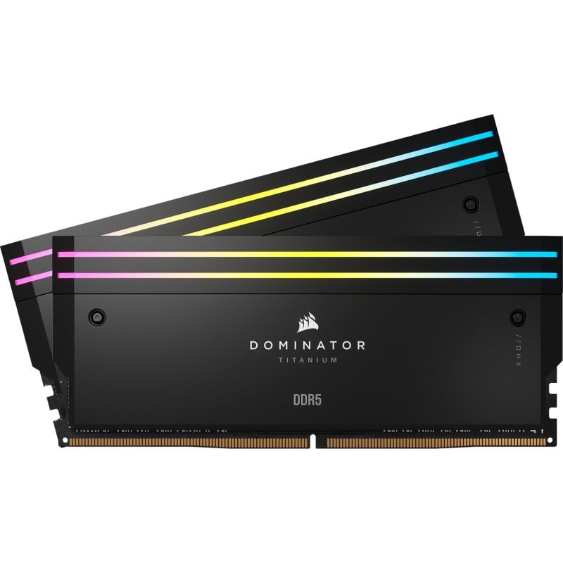 Image of Corsair Dominator Titanium DDR5 7200 MHz 48 GB 2x24 GB CL36 XMP Nero