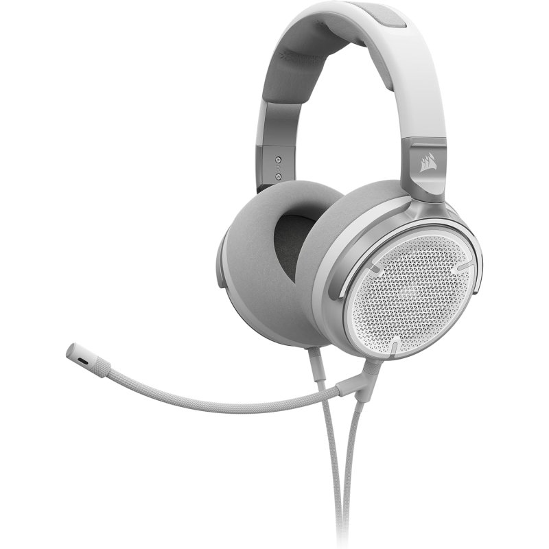Coussinets D'oreille De Rechange Pour Corsair Virtuoso RGB SE, Cuir Doux, Mousse Haute Densité, épais, Gris