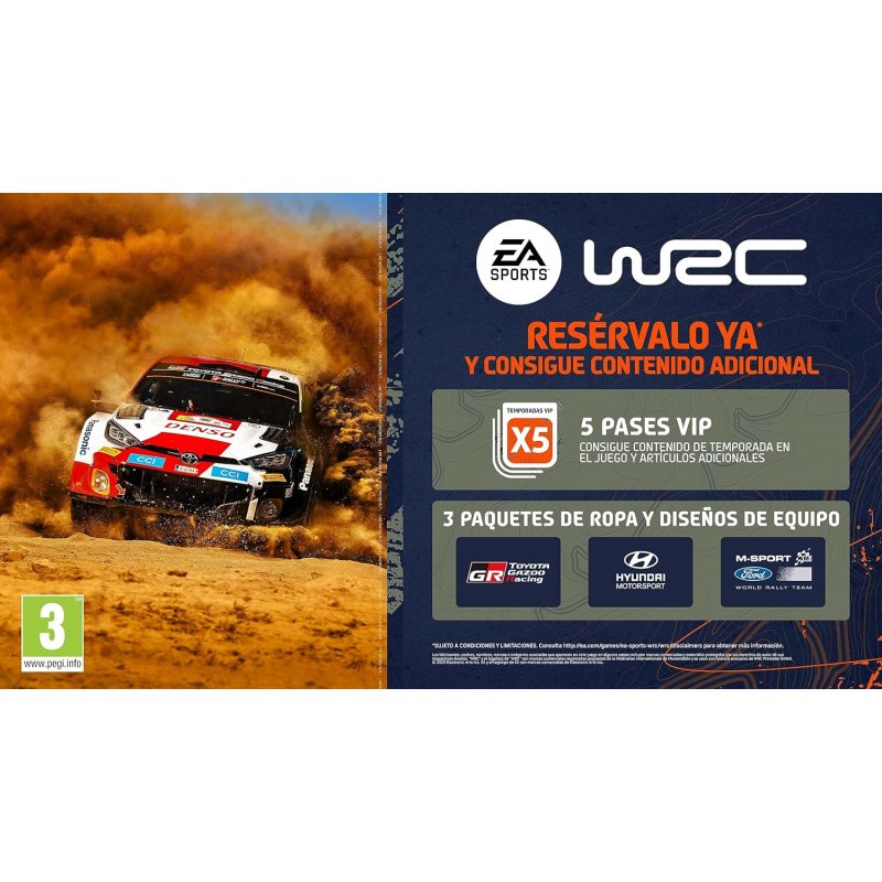 Video Juego WRC 2023 PS5, World Rally Championship 2023