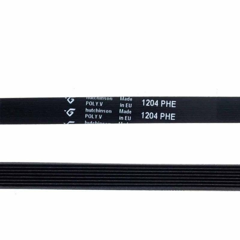 Correa de transmisión para lavadora 1204 mm tipo H 8 dientes 7 canales PHE