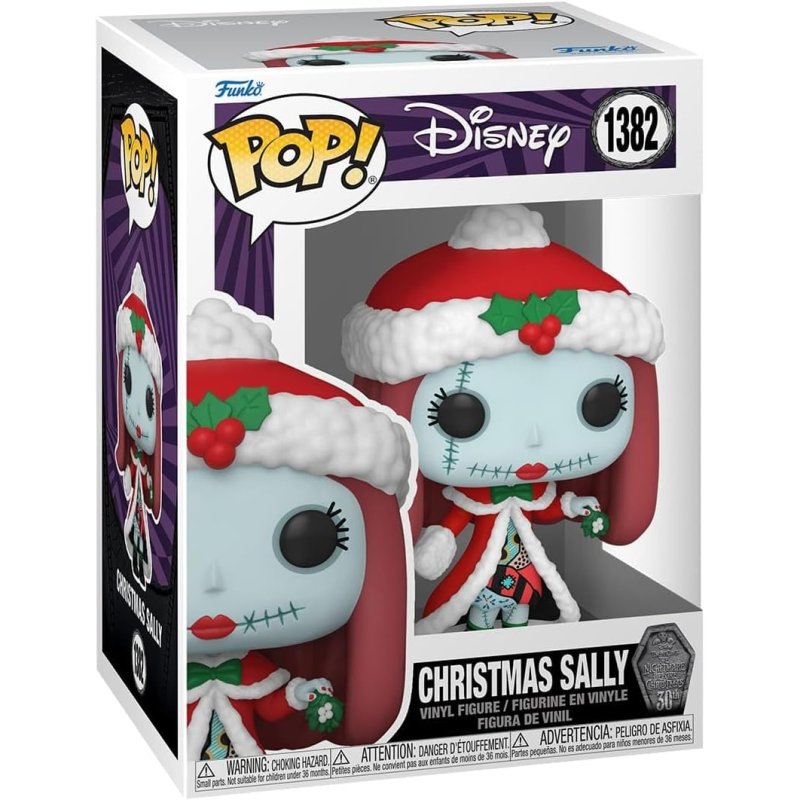 Funko Pop Disney: Pesadelo Antes do Natal 30º Sally de Natal