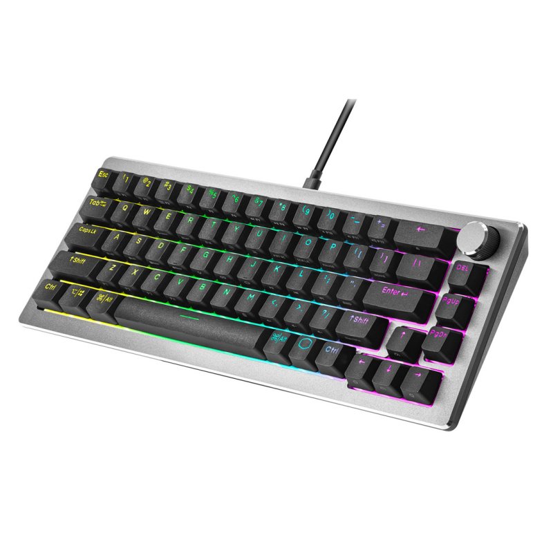 Clavier Cooler Master CK720 – Mécanique USB AZERTY, Compact 65%, Rétroéclairé RGB - vue 3