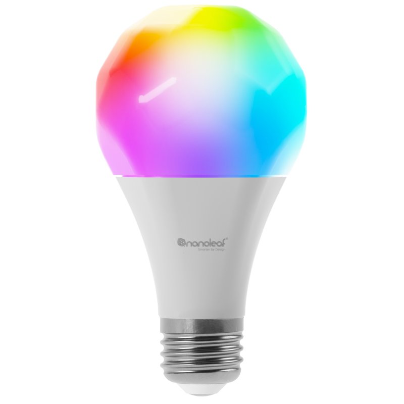 Nanoleaf Essentials Bulb A60 Pacote de 3 lâmpadas LED RGB reguláveis 9W ...