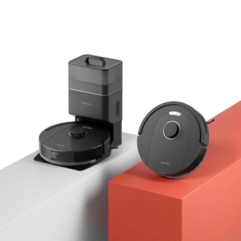 Roborock Q5 Pro+ Robot Aspirador Negro + Estación de Vaciado