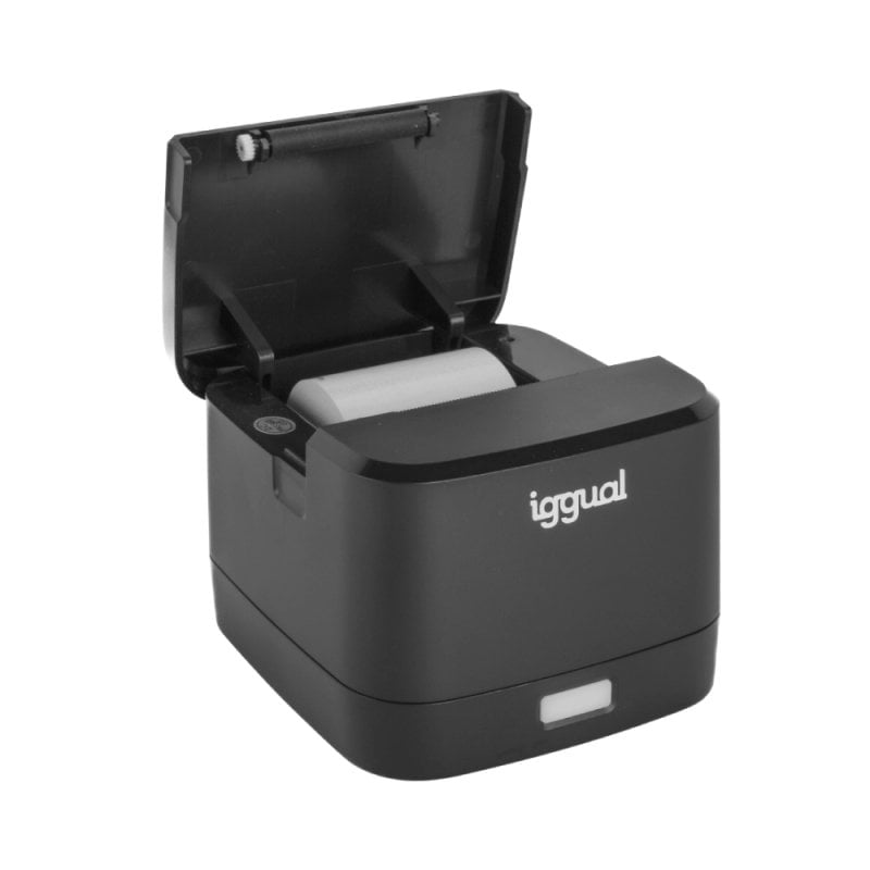 Iggual TP EASY 58 Impressora de Talões Térmica USB+RJ11 Noire