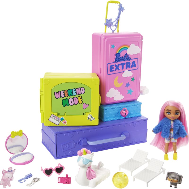 Barbie Extra Kit Roupas e Acessorios com Pet - Mattel