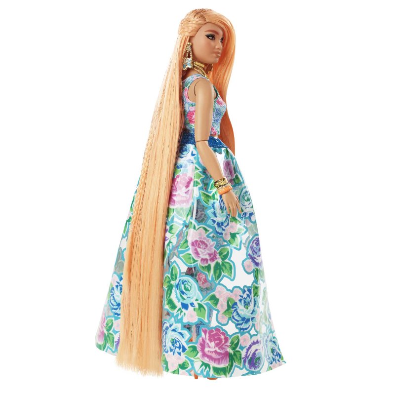 Boneca Barbie Fashionistas Plus Size Moderna Cabelo Rosa - Roupa