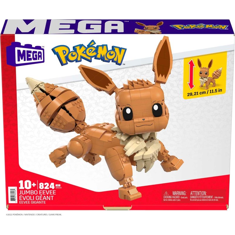 Brinquedo Peão Kit Com 2 Pokemon Pikachu E Eevee + Pokebola