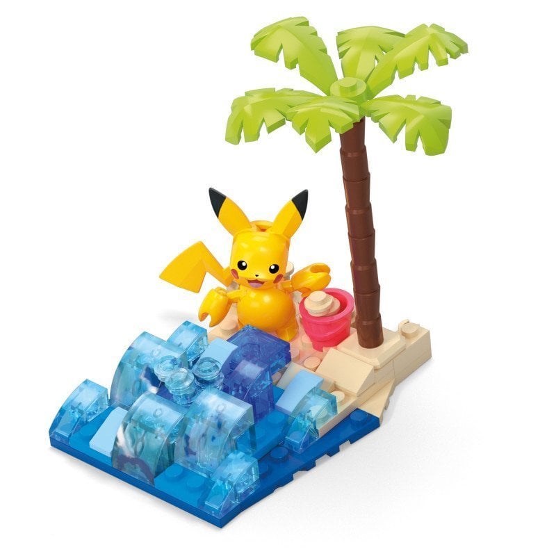 Brinquedo de construção de praia Mega Pokémon Pikachu