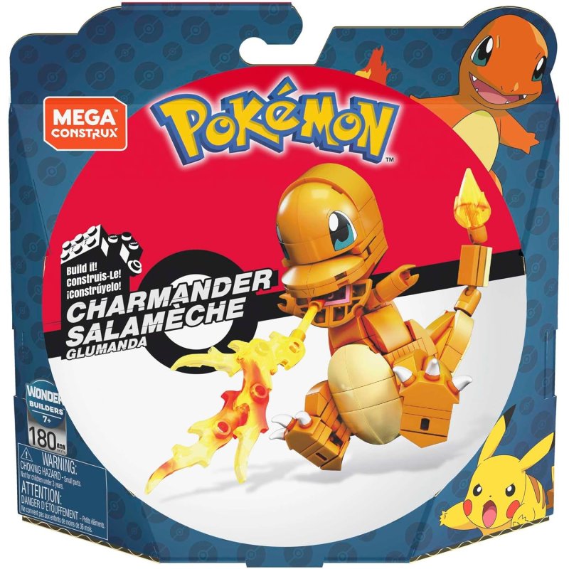 Conjunto de Construção Charizard Pokemon Mega Construx, Brinquedos