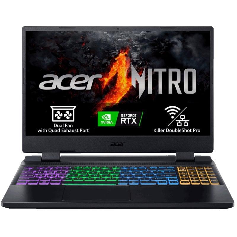 Ordenador Portátil Acer Nitro 5 AN515-58-77YB Intel Core i9-12900H/32GB/1TB SSD/RTX 4060/15.6