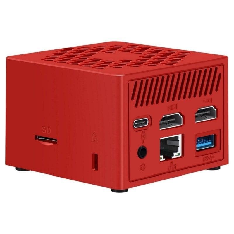 Mini PC Leotec MiniPC Intel N100/8GB/128GB SSD Rojo