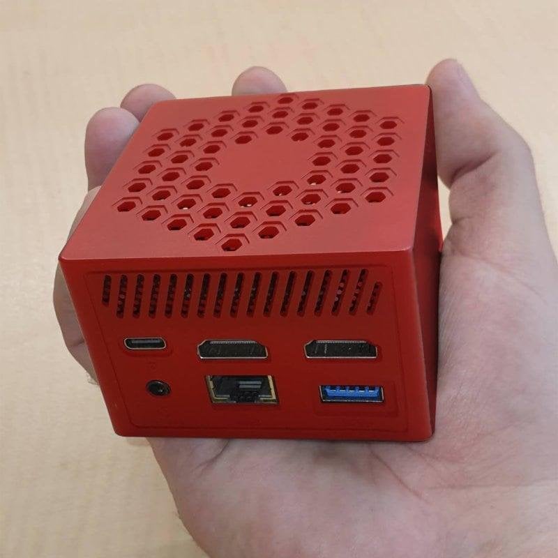 Mini PC Leotec MiniPC Intel N100/8GB/128GB SSD Rojo