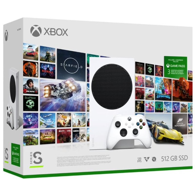 Image of Pacchetto iniziale Microsoft Xbox Series S da 512 GB bianco