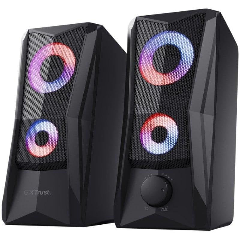 Enceinte PC Trust GXT606B JAVV – 2.0, 12W, Éclairage LED RGB, Alimentation USB - vue 10
