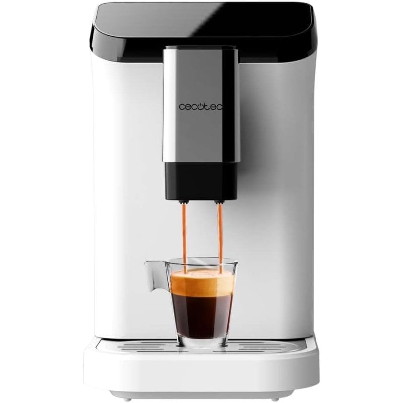 Image of Cecotec Cremmaet Macchia bianco Caffettiera Espresso Superautomatica con Macinacaffè 19 Barre Bianca cod079