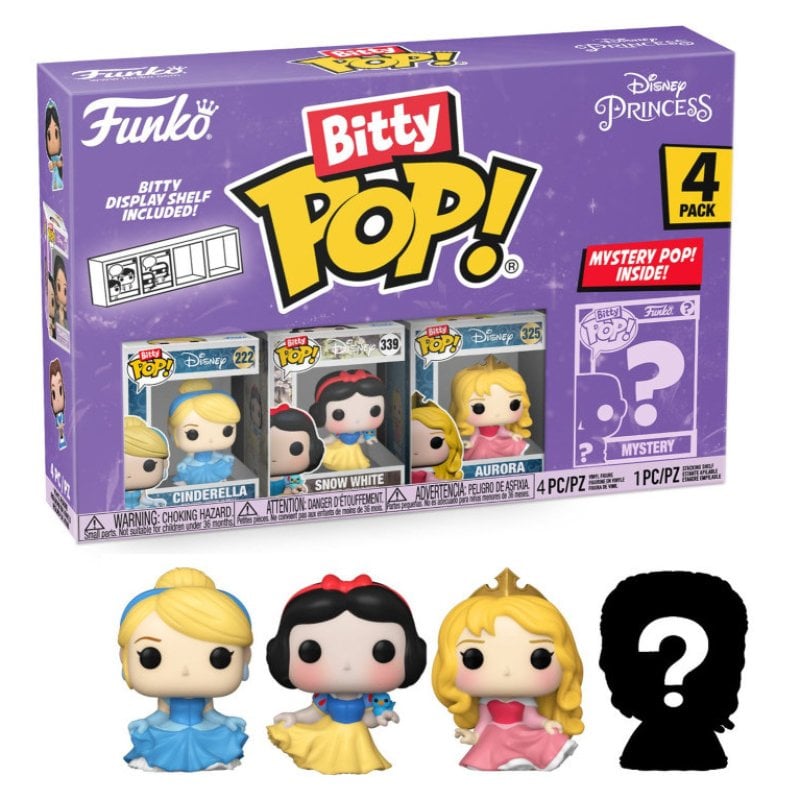 Buy Bitty Pop! Disney Princess 4-Pack Series 1 at Funko.