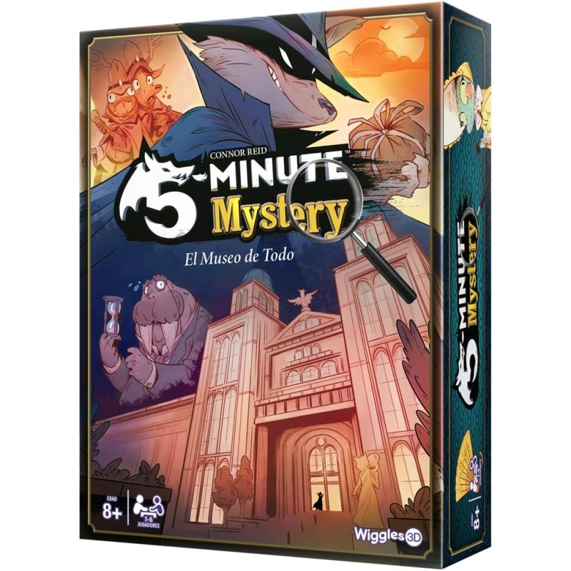 3D Wiggles 5 Minutes Mistery Juego de Mesa