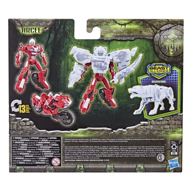 Hasbro Figura Transformers El Despertar De Las Bestias Pack Arcee Y