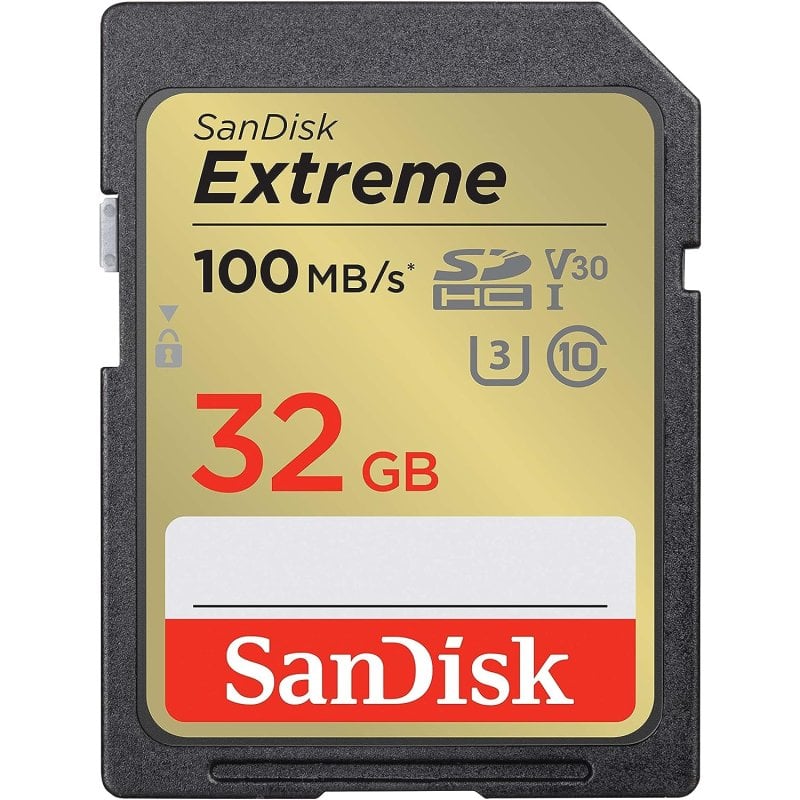 Image of SanDisk Extreme 32 GB SDXC UHS-I Classe 10