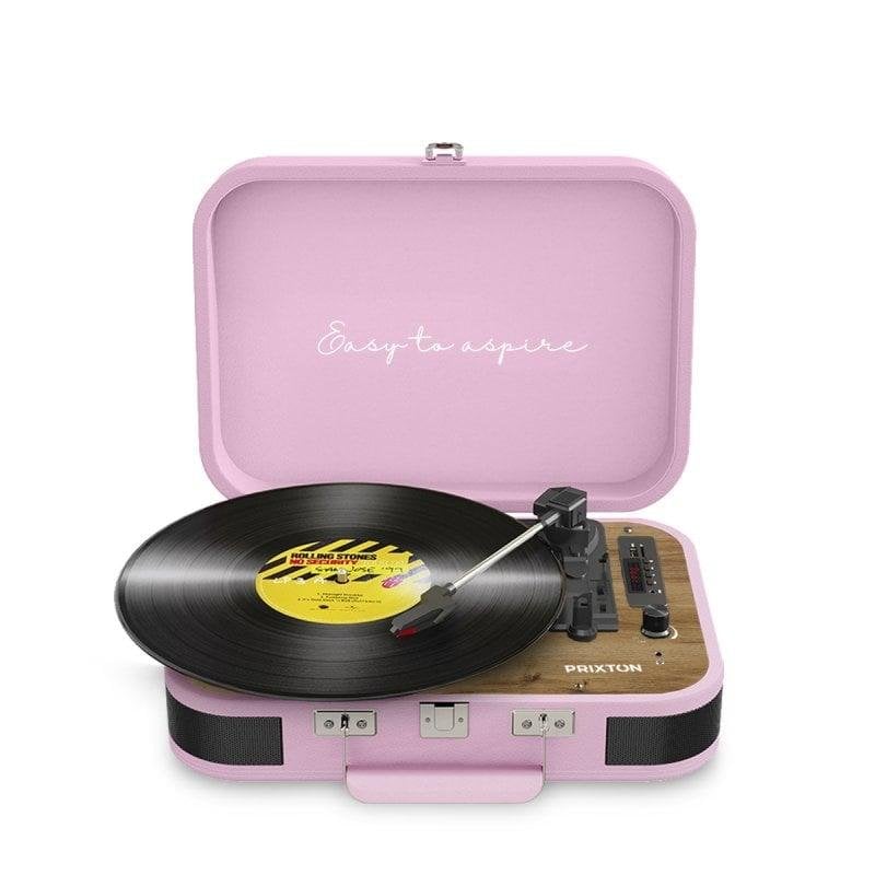 Tocadiscos Prixton VC600 Bluetooth Rosa