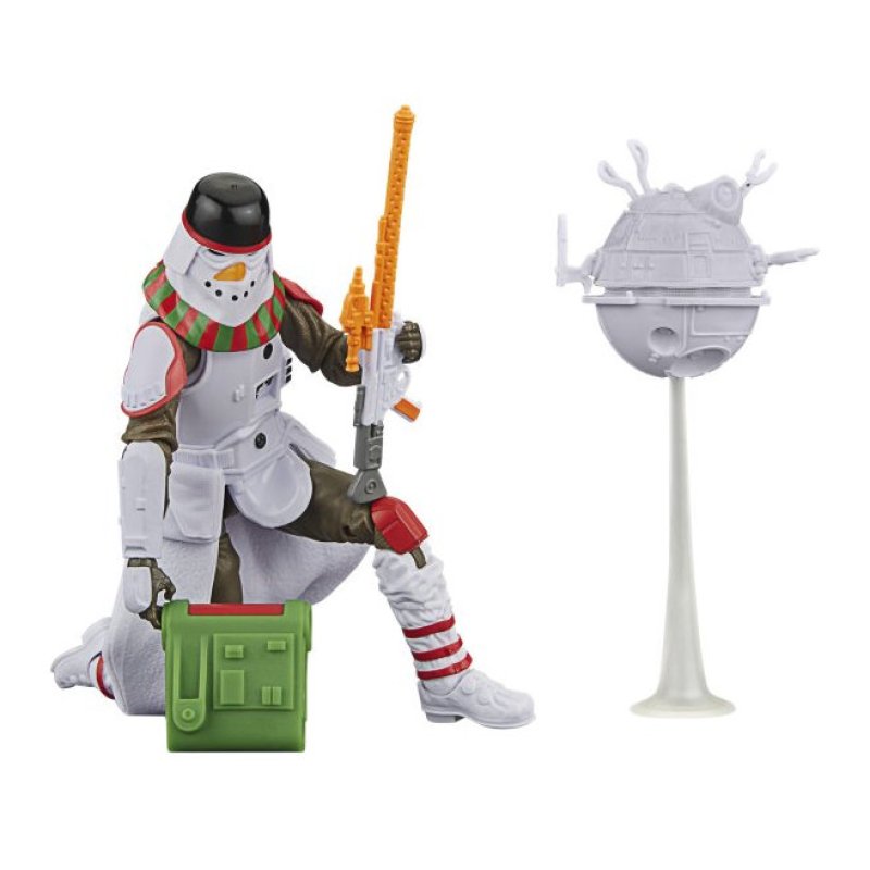 Star Wars Snowtrooper Action Figure, The Original Trilogy Collection, Hasbro 2004, Con Blaster E Zaino