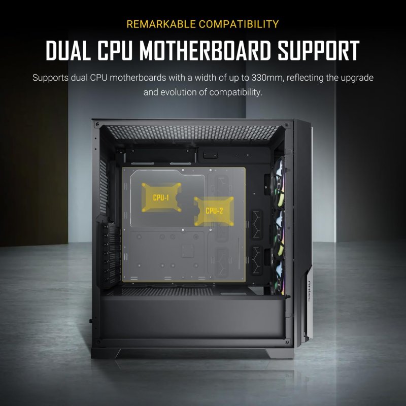 Antec Performance Series P20C ARGB Mid Tower Cristal Templado USB-C ...