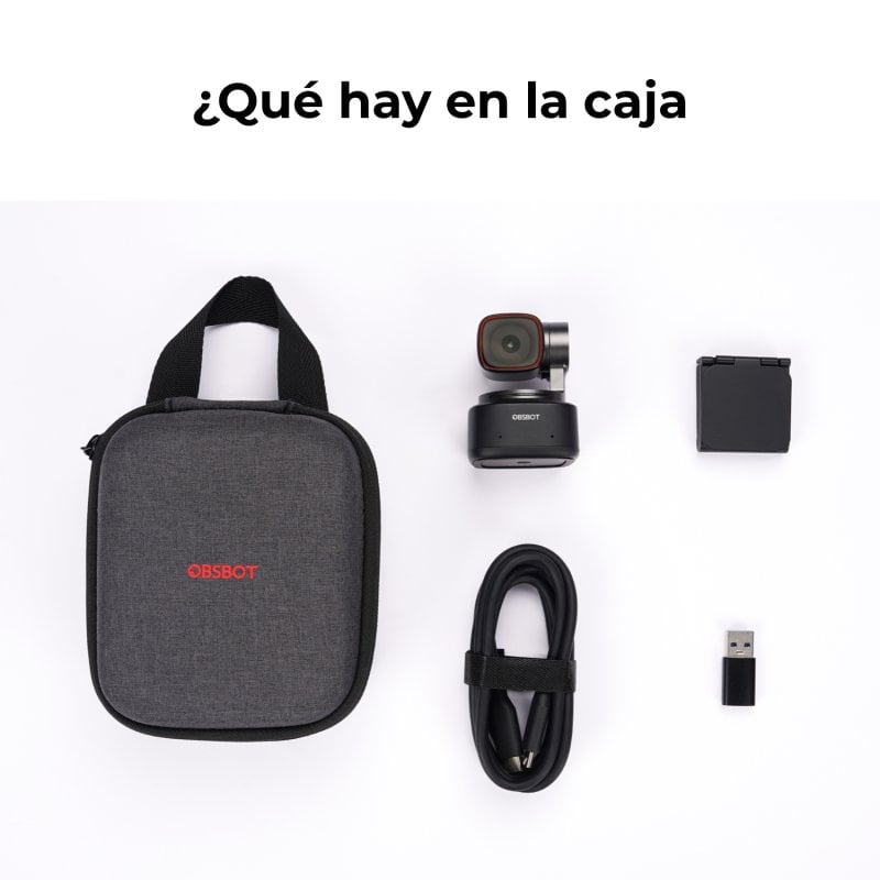 Obsbot Tiny 2 Webcam 4K USB-C con Inteligencia Artificial
