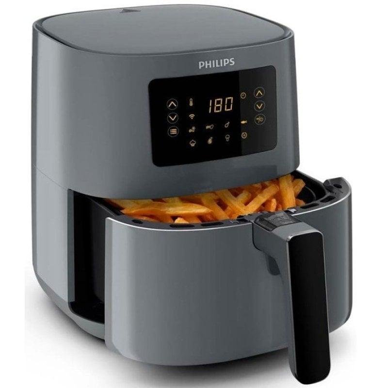 Friteuse À Air Philips HD9255/60 – 4.1L, 1400W, 13 Programmes, Connectée - vue 4