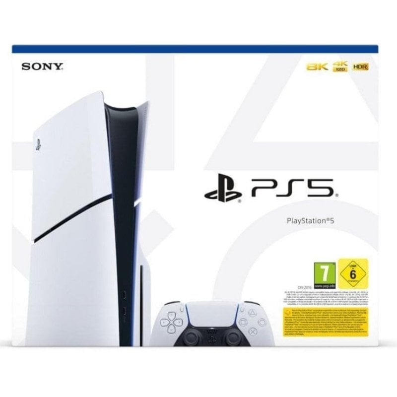 Sony Playstation 5 Slim Sobremesa AMD Ryzen Zen 2 1TB SSD Chassis D Branco Sony Playstation 5 Slim Sobremesa AMD Ryzen Zen 2 1TB SSD Chassis D Branco