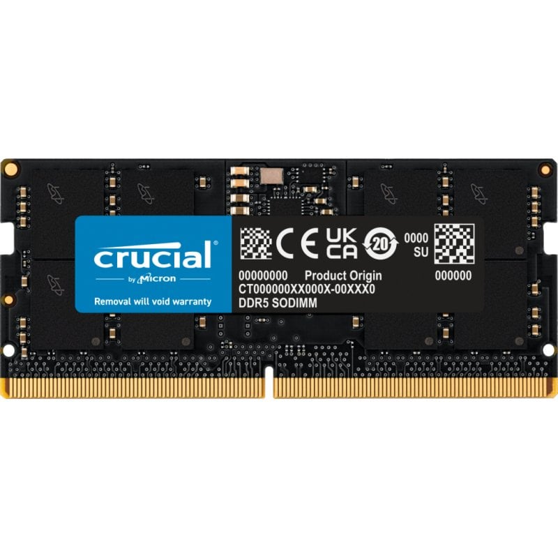 Image of Crucial CT16G56C46S5 memoria 16 GB 1 x 16 GB DDR5 5600 MHz Data Integrity Check (verifica integrità dati)