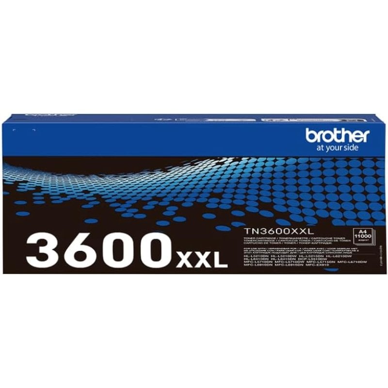 Tóner Original Brother TN3600XXL Negro