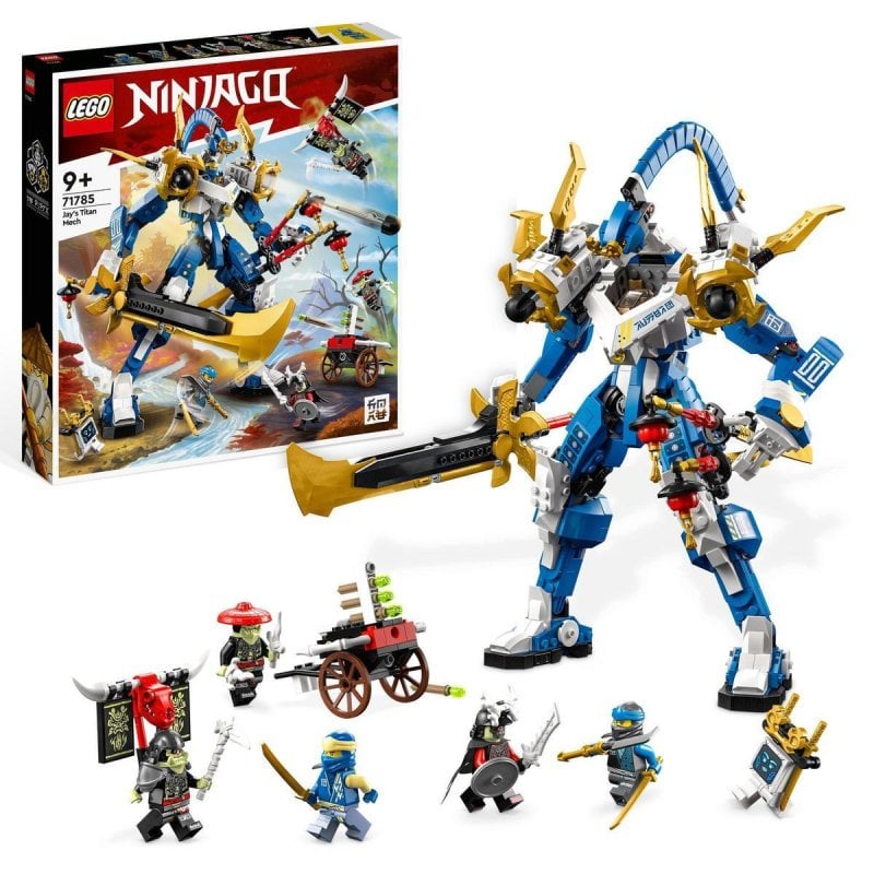 Image of LEGO® NINJAGO® 71785 Set di gioco da costruzione Mech Titano di Jay (794 pezzi) cod079