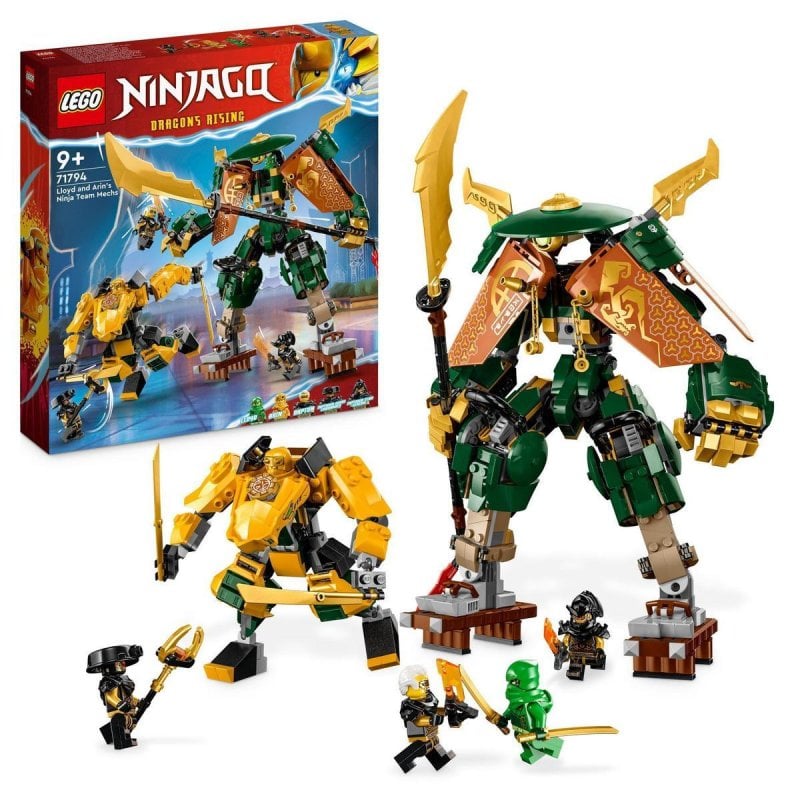 Image of LEGO® NINJAGO® 71794 Mech Ninja di Lloyd e Arin (764 pezzi) cod079