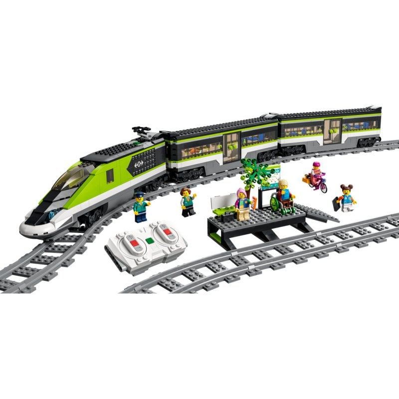 Trem de passageiros de alta velocidade Lego City