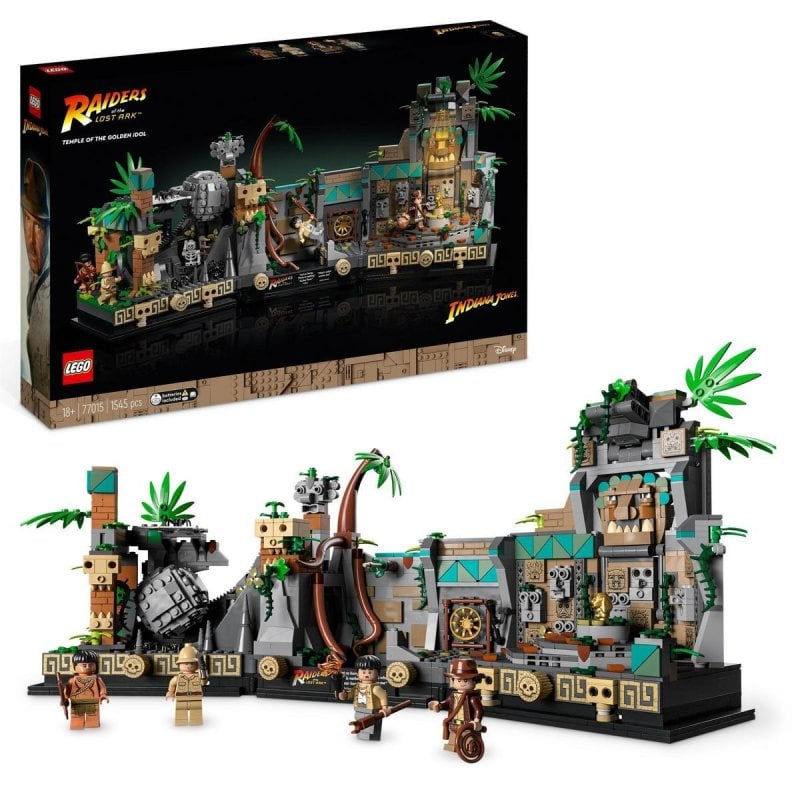 Image of Kit di costruzione LEGO® Indiana Jones™ 77015 Tempio dell'Idolo d'Oro (1.545 pezzi) cod079