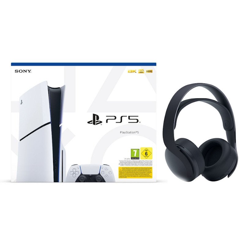 Sony Pack PlayStation 5 Slim + PULSE 3D Auriculares Inalámbricos