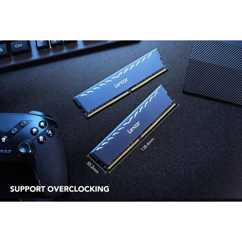 Memoria RAM Lexar LD4BU016G-R3200GDXG DDR4 3200MHz 32GB 2X16GB