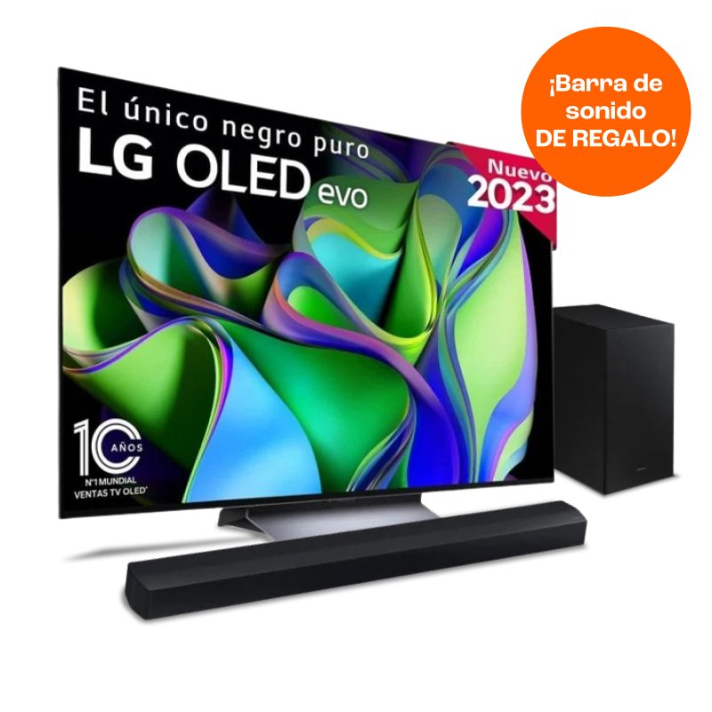 LG OLED55C34LA / Televisor Smart TV 55 OLED 120Hz UHD 4K HDR 