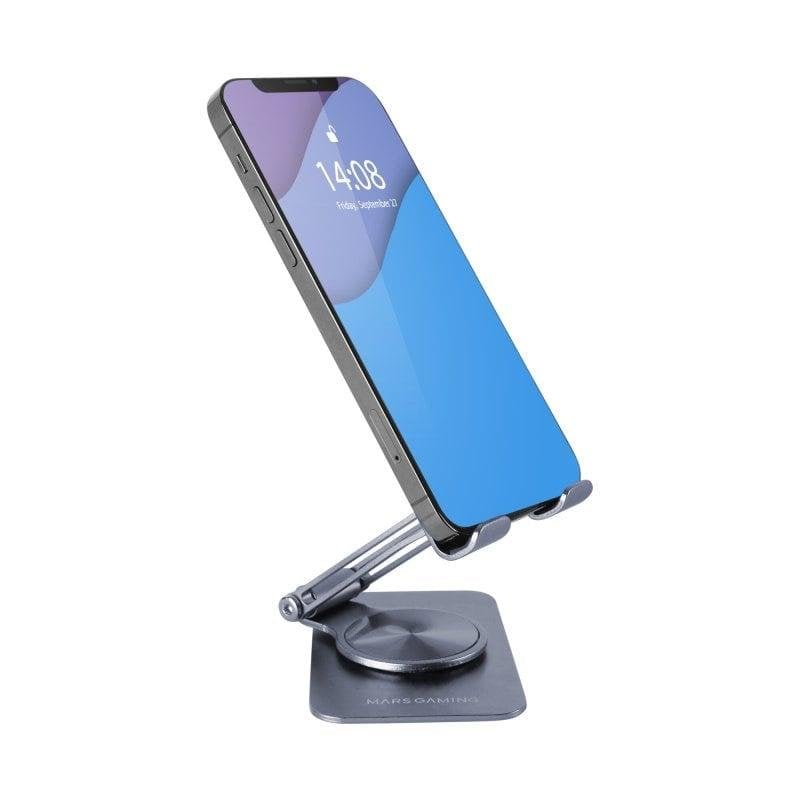 Mars Gaming Support smartphone MA-RSS aluminium pliable rotation 360° - vue 1