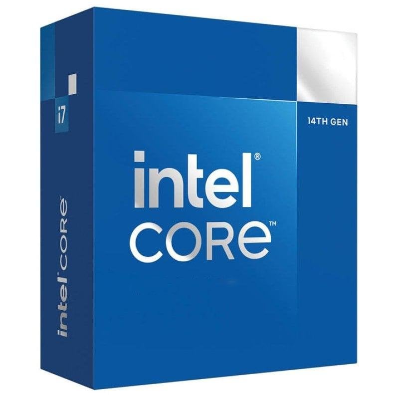 Processore Intel Core i7-14700F 20 Nuclei 2,1 GHz Base 5,4 GHz Turbo Box Processore Intel Core i7-14700F 20 Nuclei 2,1 GHz Base 5,4 GHz Turbo Box