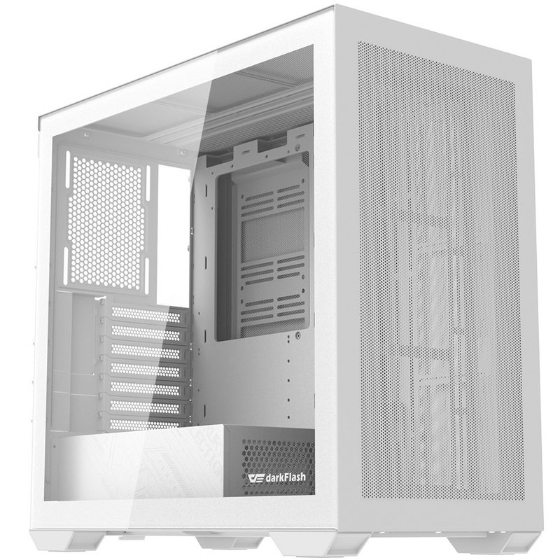 Image of Custodia darkFlash DLX4000 Mesh ATX Vetro temperato USB-C 3.0 Bianco