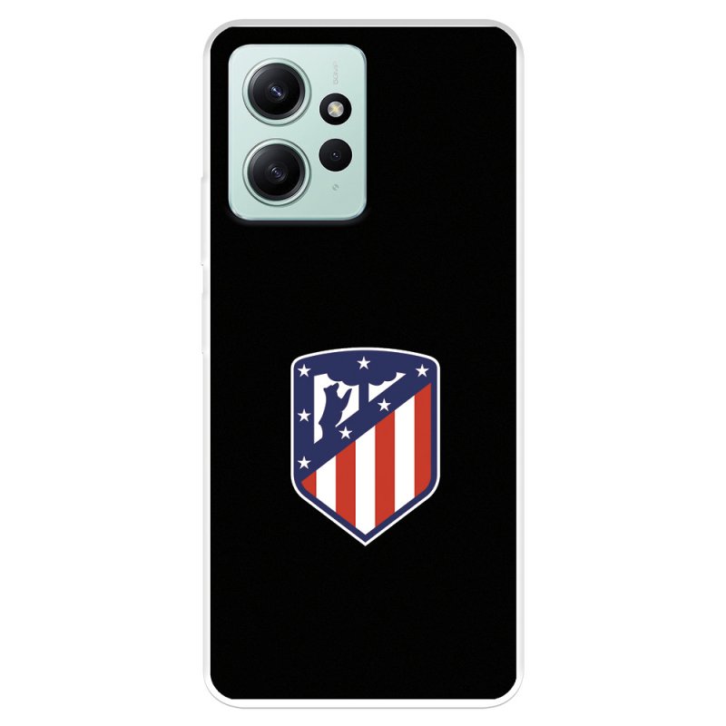 Personalaizer Custodia Per OPPO A9 2020 – Cover TPU Flessibile Con Stemma Atletico Madrid Escudo Plata, Leggera E Stampata In Spagna