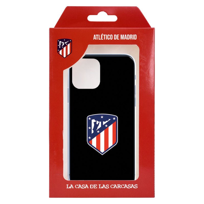 Custodia Per Xiaomi Redmi 12C Con Stemma Atletico Madrid, Silicone Trasparente Flessibile, Licenza Ufficiale - 3